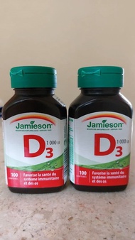 Jamieson Vitamin維他命D3 $95/兩樽(2026年7月到期)