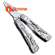 I Know Leatherman Multi Tool Cutter Pliers Saw Kit Survival ไขควงพับ Outdoor Camping Tools
