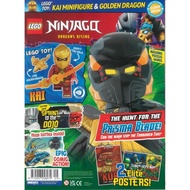 【LitraBrix】LEGO NINJAGO Magazine (UK Edition, Issue #129; Jul 2025) + Free LEGO Toy