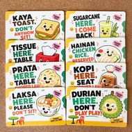 [SG Seller] Table Reserved Card Chope Seat Sign | Hawker Kopitiam Chope Culture | Chope liao
