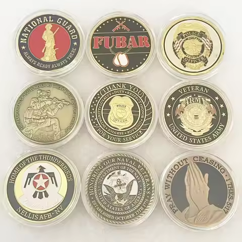 US Military Commemorative Coin Collection Coins