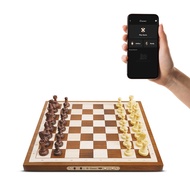 Air Electronic Chess Set, A magnificently handcrafted wooden chess board with Extra Queens,LEDs, AI