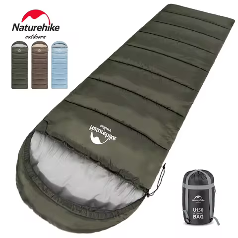 Naturehike Camping Sleeping Bag Ultralight Portable Patchable Winter Cotton Sleeping Bag Outdoor Tra