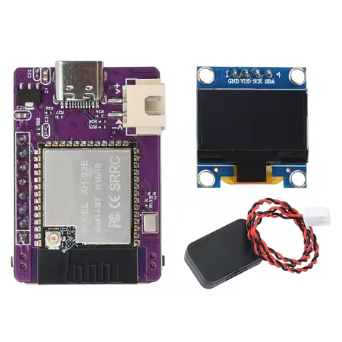 ESP32-S3-N16R8 Development Board, XiaoZhi AI Voice Dialogue Robot Module, with a 0.96-Inch OLED Scre