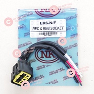 RECTIFIER & REGULATOR SOCKET - KAWASAKI - ER6N/F/ VERSYS/ Z250/250SL/ NINJA 250/250 SL/ Z800/ Z1000/
