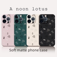 Yiduo Noon Lotus iPhone16promax Phone Case Apple 15plus/14/13/12/11/xr/xsmax