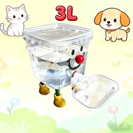 AP AIMAYAPET Automatic Pet Water Dispenser Large Capacity Cat Dog Water Fountain Feeder Transparent