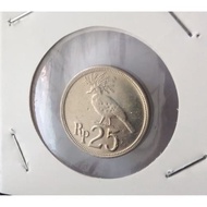 Uang Kuno Koin nikel 25 rupiah tahun 1971
