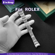 Apply To ROLEX Watch Strap, 21mm 904L Stainless Steel Replacement Band For Oyster Perpetual 124300