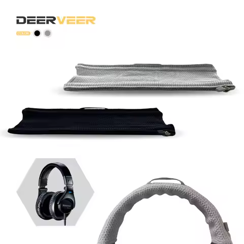 DEERVEER Headband Cover Compatible With Shure SRH440 SRH840 SRH940 SRH240 SRH240A Headphones Headban