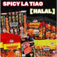 [ HALAL ] LA TIAO SPICY FLAVOUR STICK - SNACKS SPICY STICK 26G X 12'S
