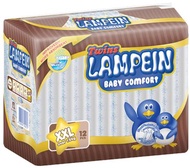 Twins Lampein Baby Comfort Diaper Taped Budget Pack XXL 12 pcs