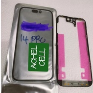 Lcd glass tscren+frame ip 14 ip14+ ip14 pro ip 14 promax