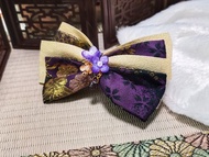 和風髮夾 西陣織 兩色可選 大正浪漫