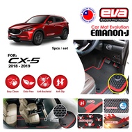 Emanon-J Eva Carmat Evolution Odor-Free Anti-Bacterial Car Floor Mat Carpet CAR MAT Mazda CX5 2018-2019