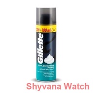 men watch ◊(IMPORTED) Gilette 300ml Sensitive Shaving Foam