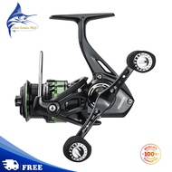 Spinning Fishing Reel With Double Handle Grip 2000-4000 Series Max Drag 8kg 5.0:1 Gear Ratio Fishing Accessories