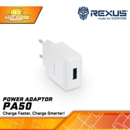 REXUS PA50 Adapter Charger 10W Wall Charger USB Port