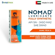NOMAD Fully Synthetic Motorcycle Oil for Manual/Manual Vehicles 5W40 SN, Scooter 5W30 SP 1L-1.1L-1.3