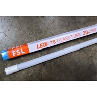 ✨100% ORIGINAL + READY STOCK✨ FSL LED T8 Glass Tube 4ft 30W, Daylight / 6500K