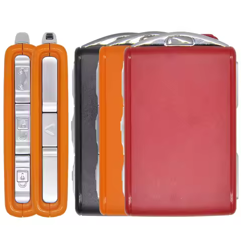 DR 4 Button Colorful Replacement Car Remote Key Shell Case For Volvo T5 T6 T8 XC40 XC60 S90 V90 XC90