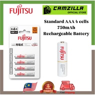 Fujitsu Standard AAA 4 cells 750mAh Rechargeable Battery