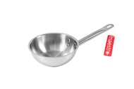 MAESTRO กระทะสเเตนเลสเนื้อหนา ร้อนไว Pan Conical Stainless Steel 16/24 cm.