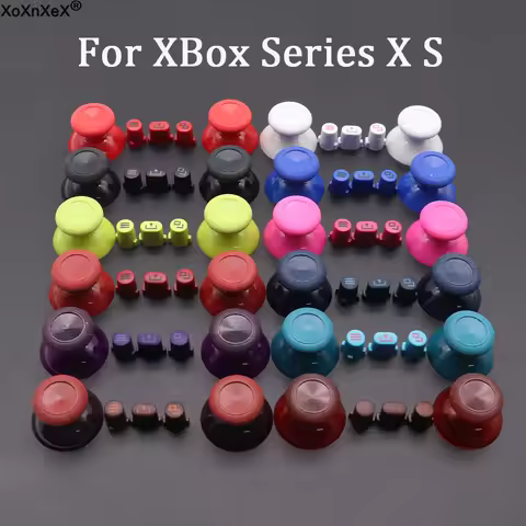 For XBox Series X S Controller Original Thumbsticks Caps View Menu Share Buttons Mod Kit Replacement