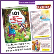 Buku Cerita 101 Kisah dan Pengajaran untuk Kanak Kanak | Buku Cerita Suku Kata | Cerita Haiwan Telad