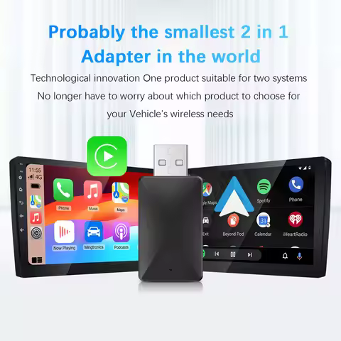 Ezonetronics Wireless CarPlay android auto 2in1 adapter for Mercedes benz VW Golf BMW Audi Honda Toy