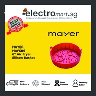 Mayer 6” Air Fryer Silicon Basket MAFSB6