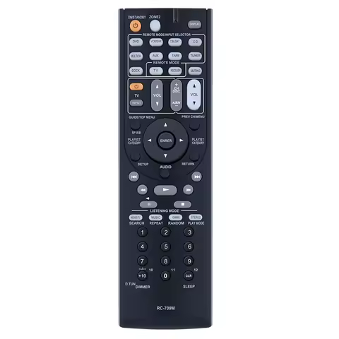HOT RC-709M Remote Control Replacement for Onkyo AV Receiver RC-737M RC-765M TX-SR507 TX-SR606 TX-SR