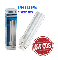 Philips Master PL-C / PLC 4 Pin 4P 18W Light Tube 827 840 865 GSE