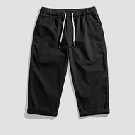Three Quarter Pants Men Korean 3 Quarter Pants Unisex Shorts Couple's Shorts