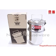 2-Tier Stainless Steel Food Container Zebra Food Container/ Stainless Steel Food Carrier 14x2 SL Jum