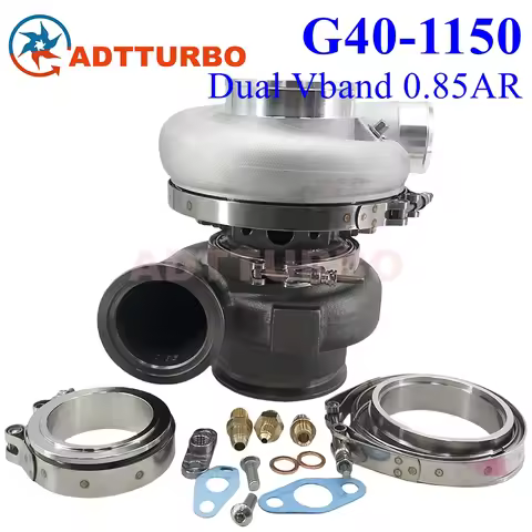 G40 G-SERIES G40-1150 71mm Turbo Dual Ball Bearing Turbine Dual V-Band 0.85AR Turbocharger Supercore