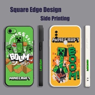 Casing For OPPO A57 2022 4G A17 A17K The Minecraft Game Portada SZA30 Phone Case Square Edge