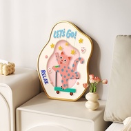 Dopamine Polka Dot Cat Wall Art Desktop Decor Bedroom Wall Decor TV Cabinet Decor NMMV