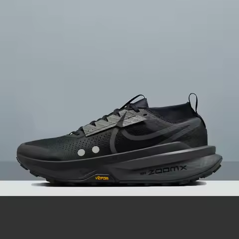 Nike Zegama Trail 2 Low Men Running Shoes - ZoomX Cushioning Vibram Megagrip Outsole Grip Trail Snea