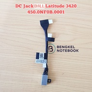 Latitude D3LL DC Jack 3420 3430 3520 E3420 E3430 E3520 450.0NF0B.0001 450.0KD0D.0041 0HJW4D Cable px
