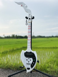 พิณโปร่งไฟฟ้าขาวอย่างดี เพียง 999 บาท ส่งฟรีพร้อมของแถมครบชุด