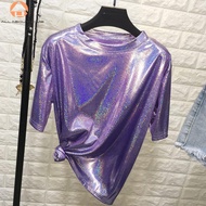 Women's Causal T-Shirts Comfortable Not Easy to Deform Clothes Shirts for Shopping Sports Running