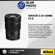 Nikon NIKKOR Z 24-120mm F4 S Lens for Nikon Z9 Z8 Z7 ii Z6 ii Z5 Zfc Z30 | Nikon Singapore Warranty