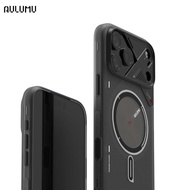 Aulumu A17 Frosted Case Compatible with 17 Pro / 17 Pro Max Wireless Charging Compatible