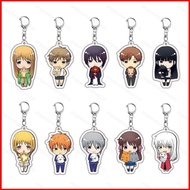 PS3 Fruits Basket Keychain Tooru Honda Acrylic Pendant Kyou Souma Accessories Anime Peripheral SP3