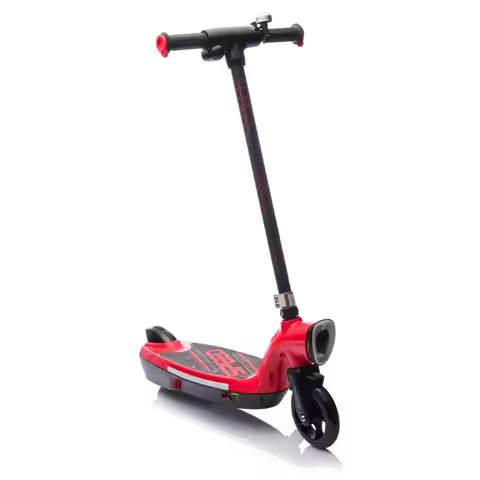 Kids Ride On Electric Scooter With Kickstand,Scooter Bell,Faster Speed And Longer Usage Time,Rear Br