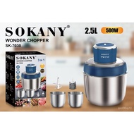 SOKANY7030Household Electric Multi-Function Stainless Steel Mixer for Meat GrinderWO