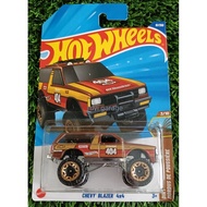 HOT WHEELS CHEVY BLAZER 4X4 404 BROWN LOT Q 2025