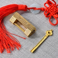 7 Mini Antique Small Locks Chinese Style Distressed Box Padlocks Retro Copper Locks Old-fashioned An