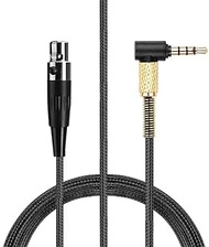 HD 490 Pro Cable, OFC Nylon Braided Replacement Mini XLR 4 Pin Cable Extension Cord for Sennheiser H